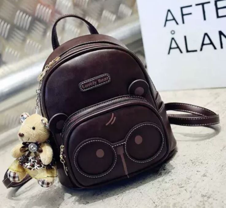 Rucsac dama maro Bear2